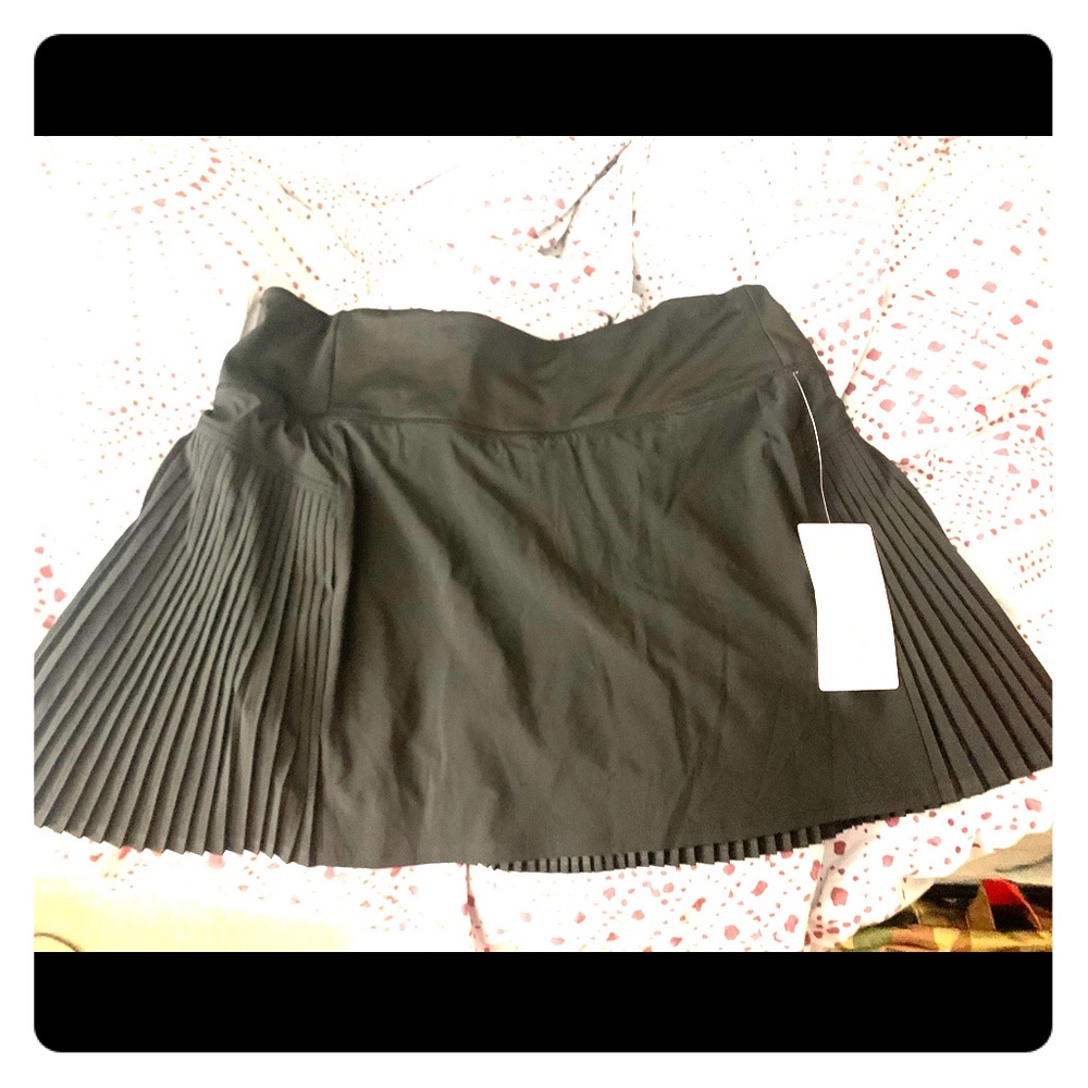 NWT ATHLETA black sport skirt skort